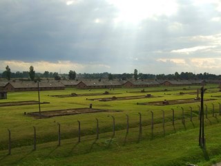 Womans quarters at Birkenau 